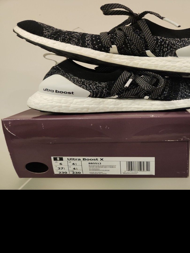 adidas Ultra Boost X Stella McCartney Black White (Women's) - BB5512 - US