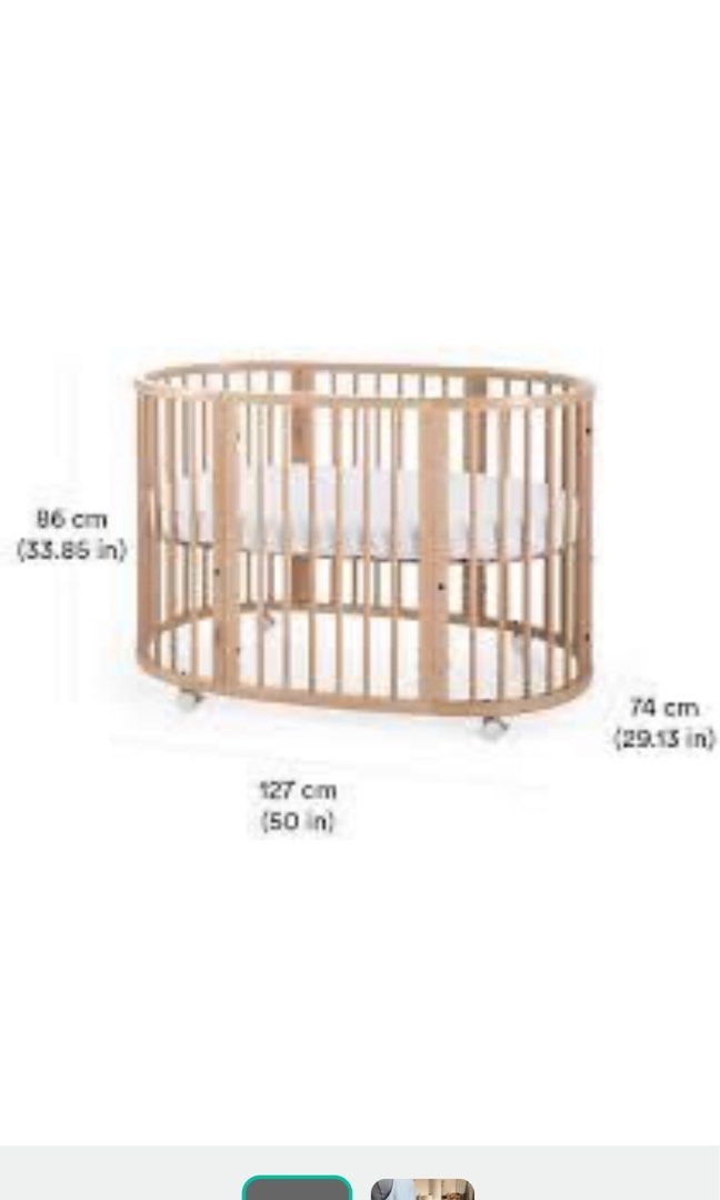 STOKKE sleepi cot, Babies & Kids, Baby Nursery & Kids Furniture, Cots