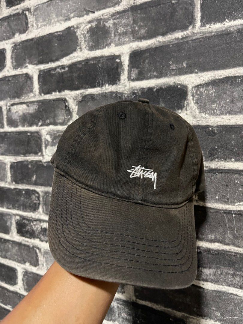 Stussy cap legit faded dad hat Men s Fashion Watches