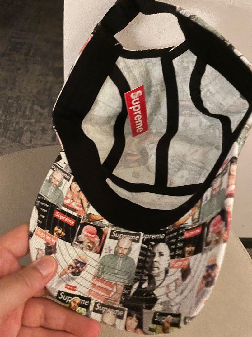 Supreme magazine camp cap from June 2023