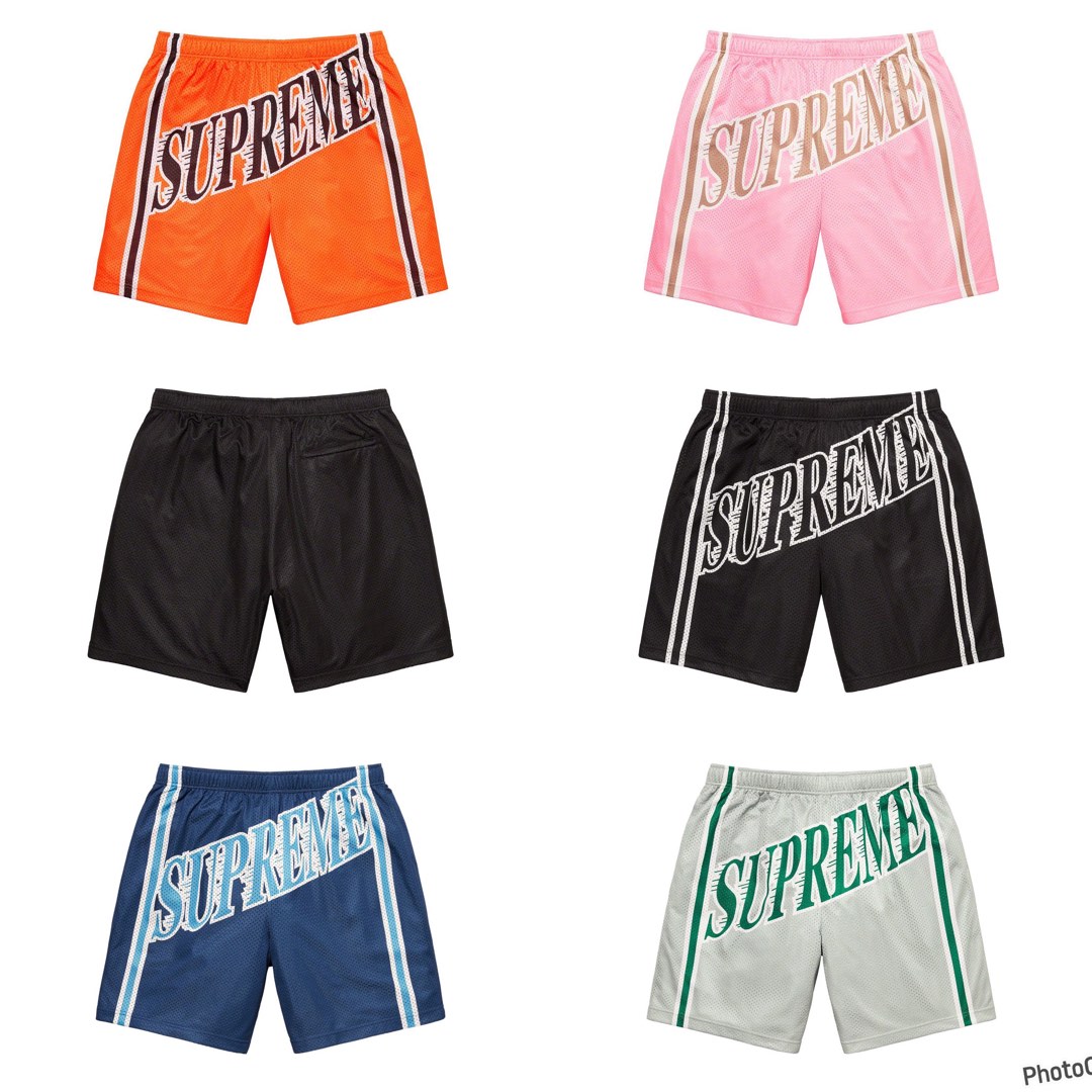 Supreme Slap Shot Baggy Mesh Short Grey