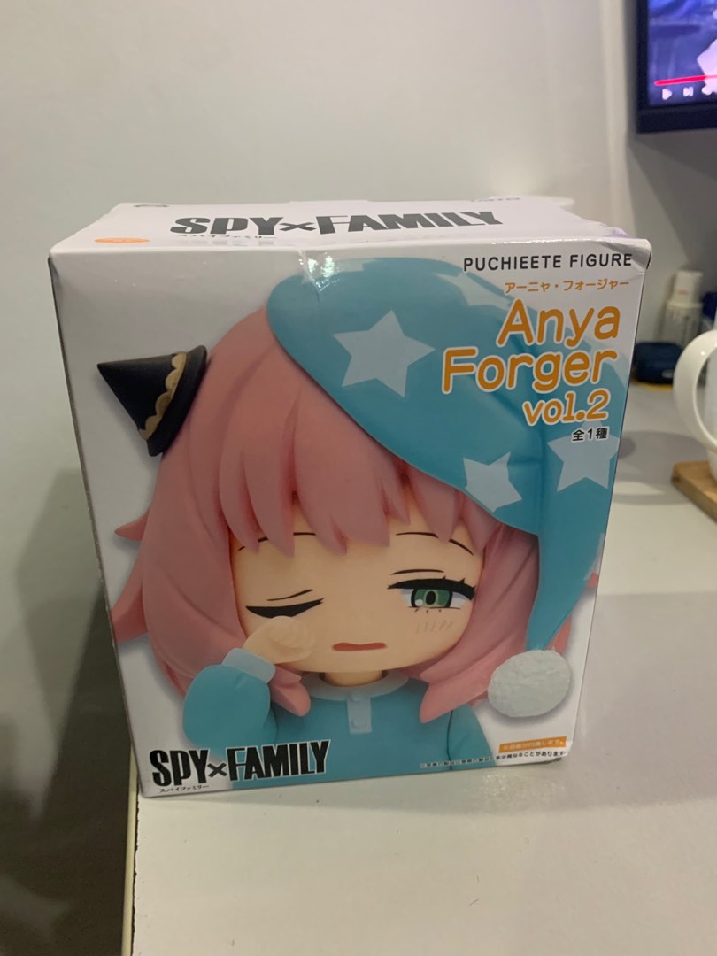 Taito Spy X Family Anya Forger PVC Statue Vol.2 - 14cm Anime Figur