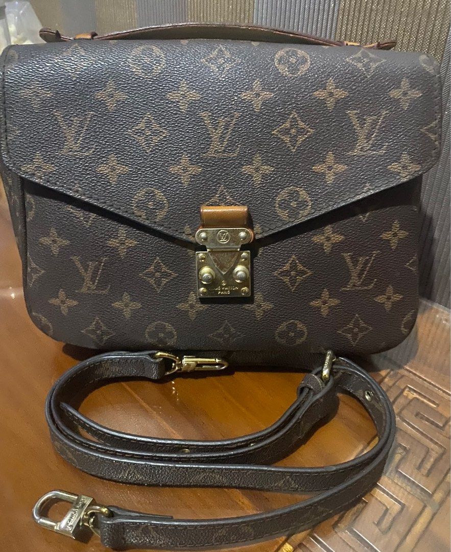 Tas LV Metis lengkap noser, Barang Mewah, Tas Dompet di Carousell