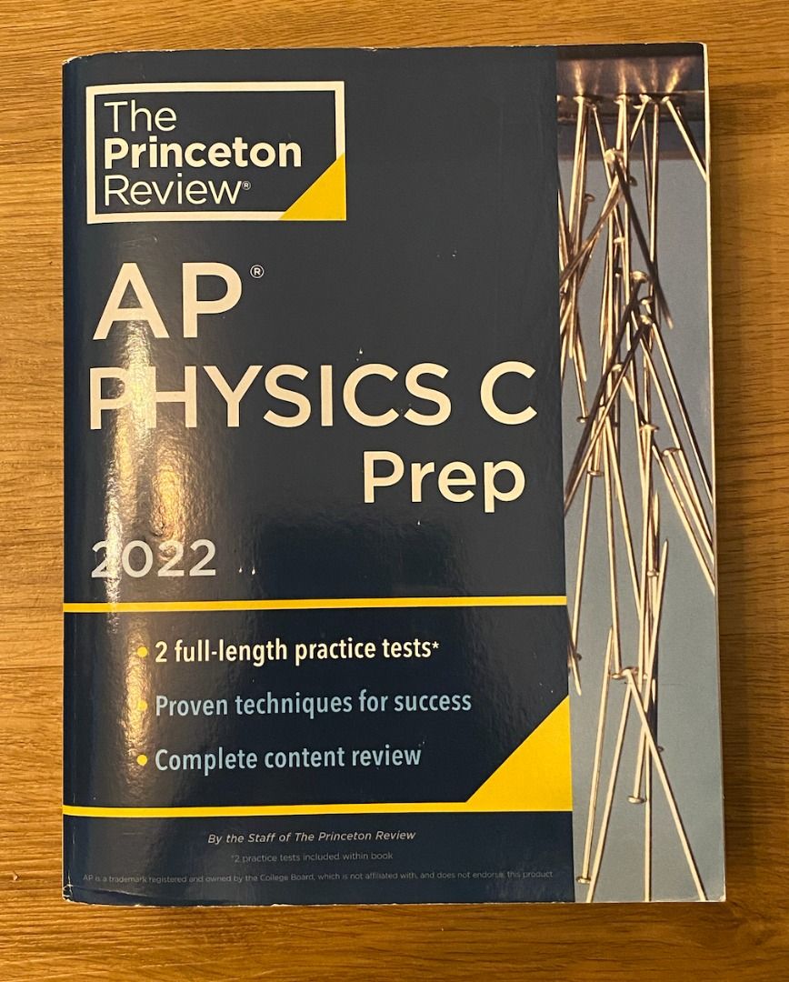 on　The　Hobbies　Books　Princeton　Assessment　Prep,　Magazines,　Review　Books　Toys,　C　Physics　AP　Carousell