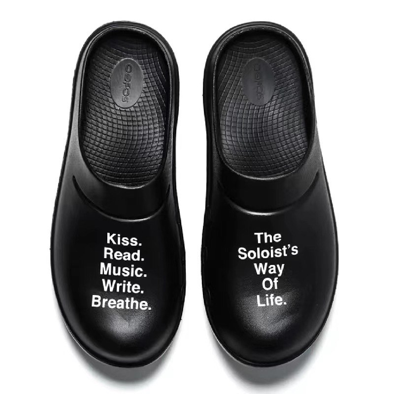 The Soloist X Oofos Slip-on, Men's Fashion, Footwear, Flipflops 