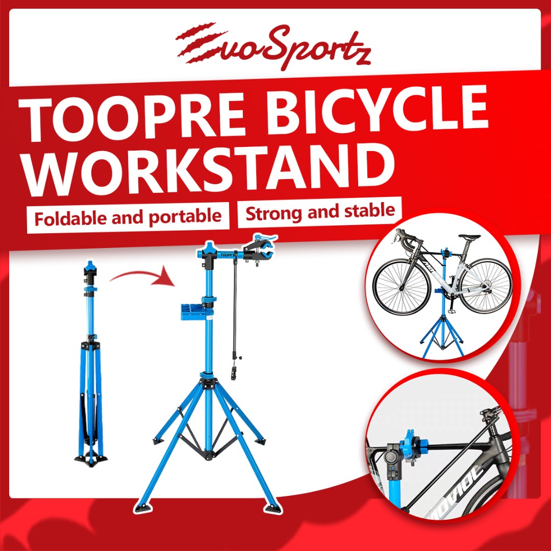 Toopre Bicycle Workstand Bicycle Shop Repair Clamp Stand Bike
