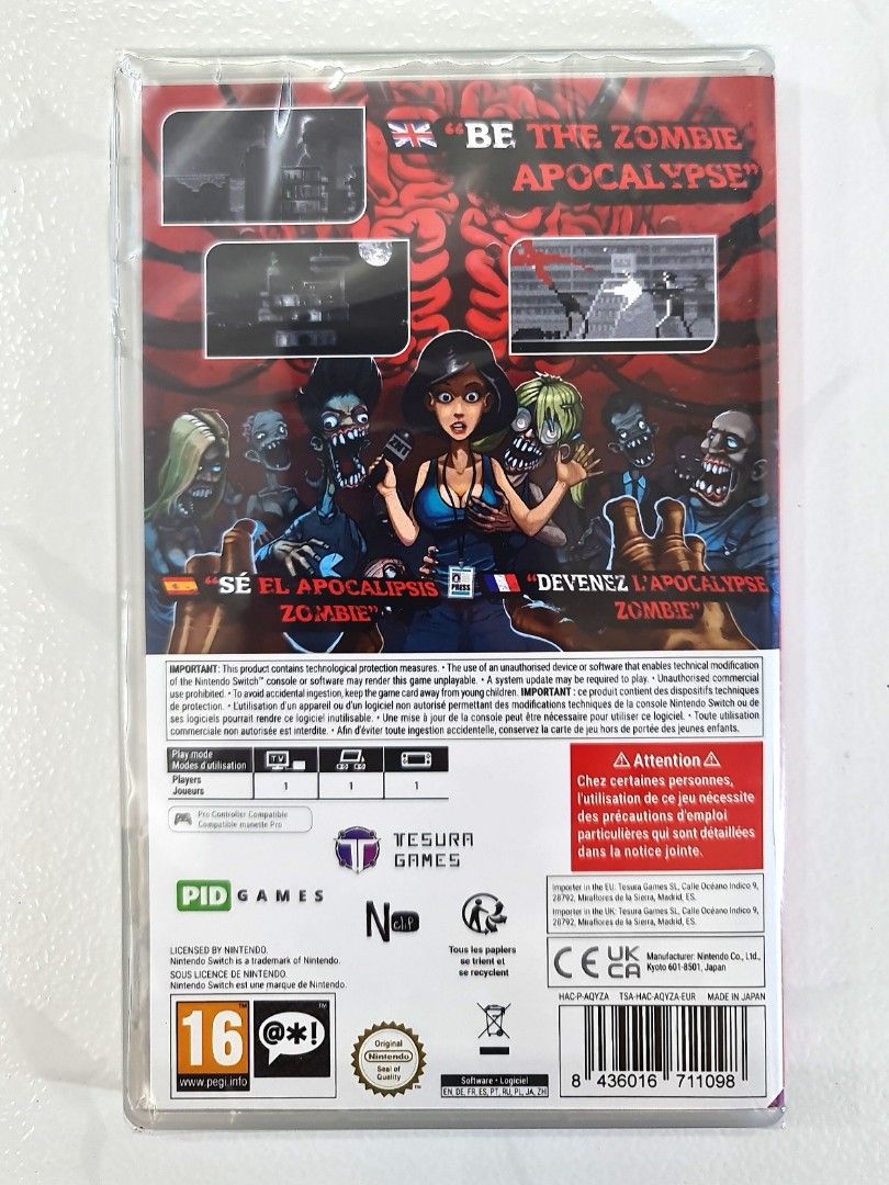 B2 Zombie Night Terror *Brand New* (Pegi 16 / Tesura Games / Puzzle Action  Strategy Platformer) Nintendo Switch Video Game, Video Gaming, Video Games,  Nintendo on Carousell