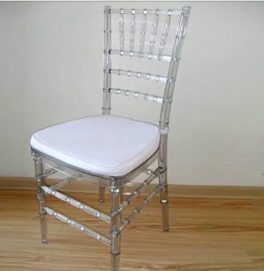 Transparent Tiffany Chairs on Carousell