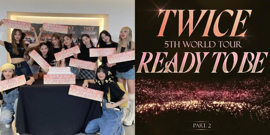 Twice Ready To Be 5th World Tour concert tickets, Hobbies & Toys