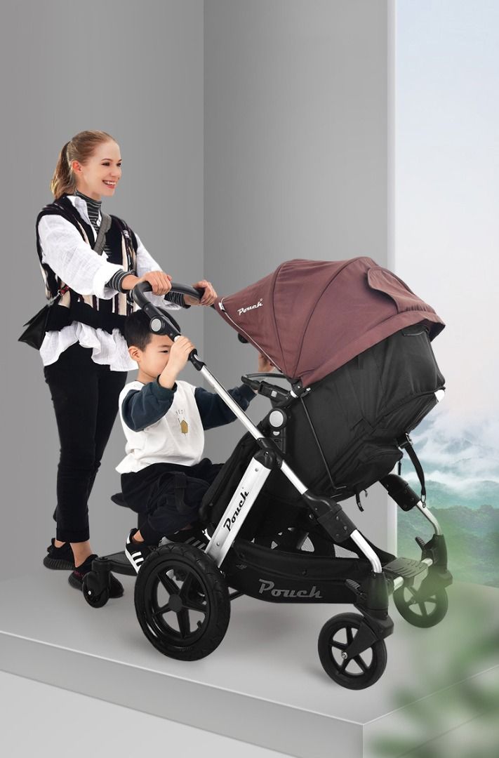 Stroller extension stand hot sale