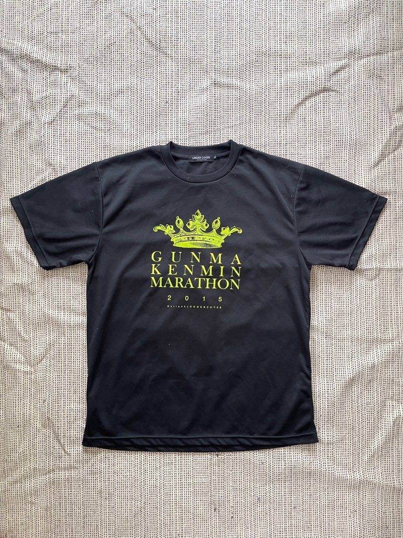 Undercover Gunma Kenmin Marathon Tee (Category: Tshirts & Polo Shirts ) located in Calamba. Submitted by pyrex_13 (Listing ID 1238867101, Image 1). Description: 2015 Undercover Dri-Fit Tee 5000 bought from 2nd Street Melrose open for trades to size medium width: 21.5” length: 26.5”.