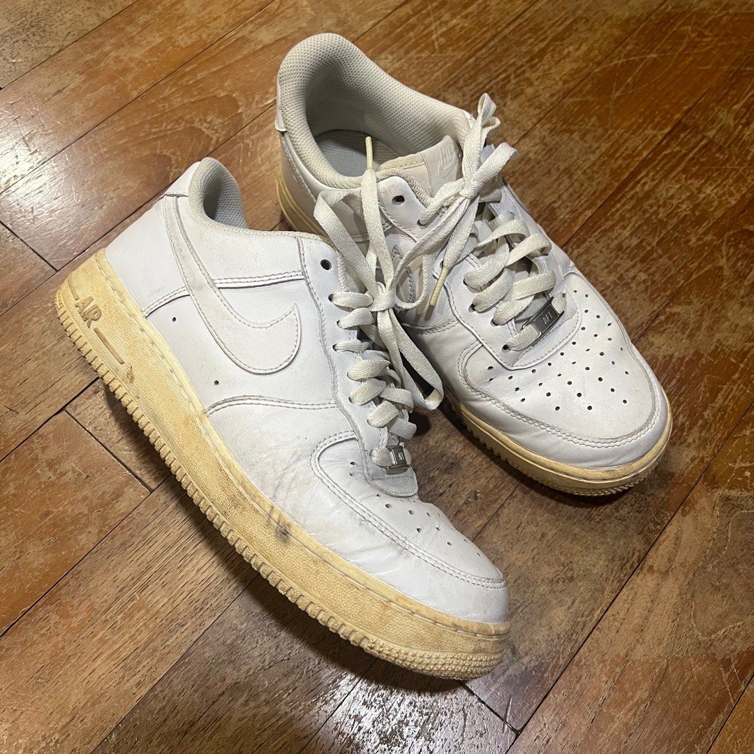 Air force 1 yellow bottom cheap