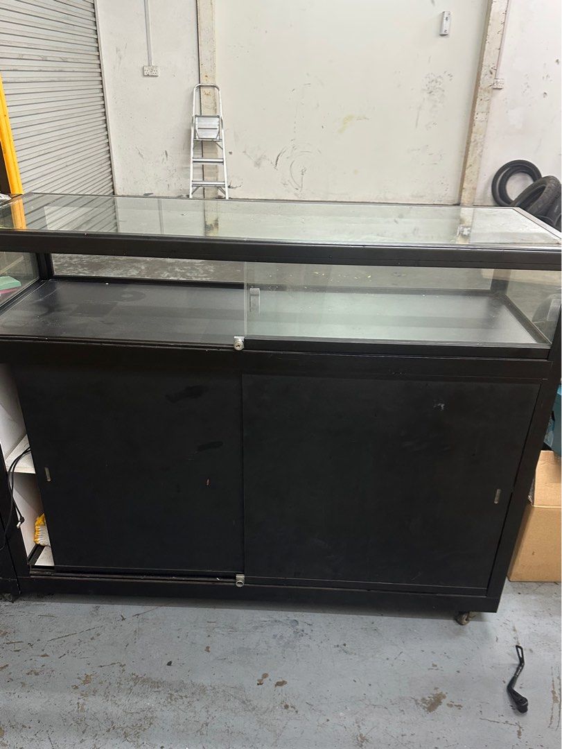 Used display black for sale, Furniture & Home Living, Furniture, Shelves,
