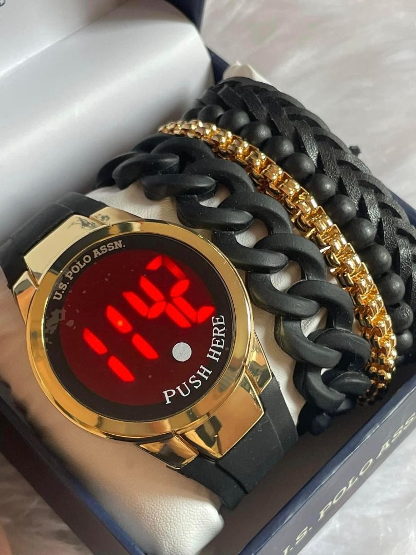USPA DIGITAL SET, Men's Fashion, Watches & Accessories, Watches on ...