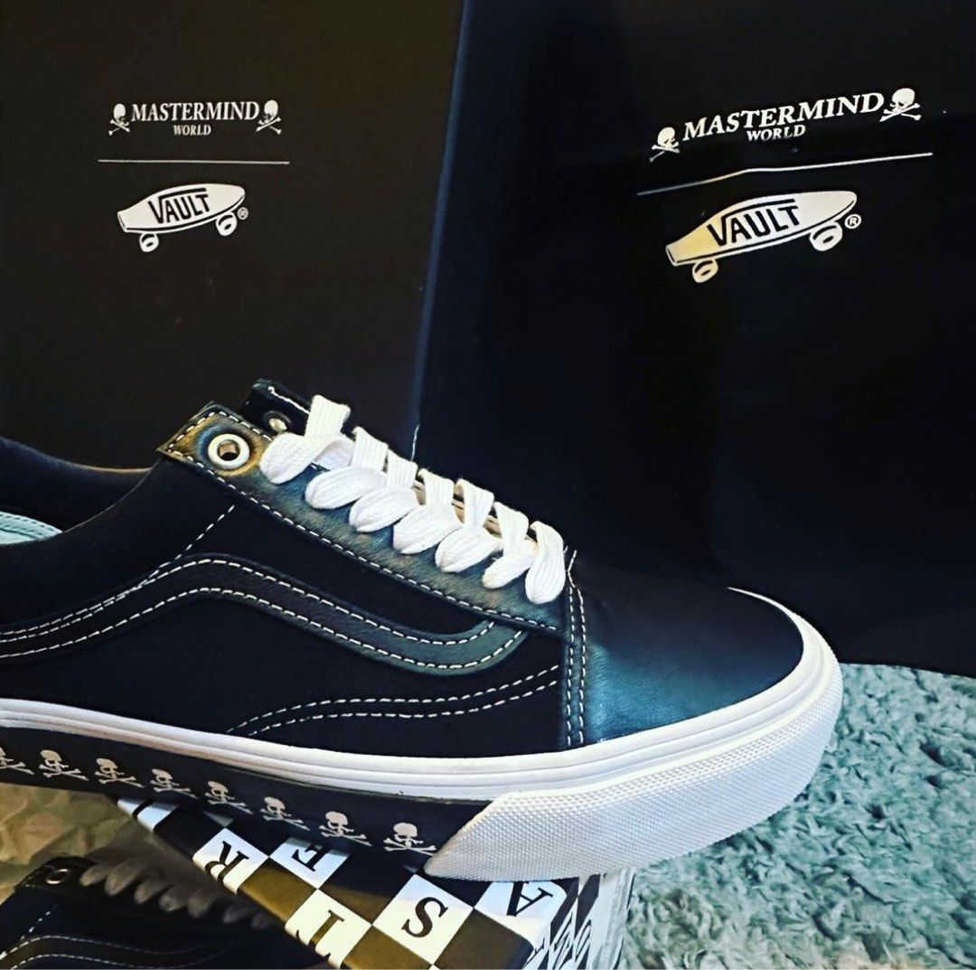 Vans Vault x Mastermind World UA Old Skool, 男裝, 鞋, 波鞋- Carousell