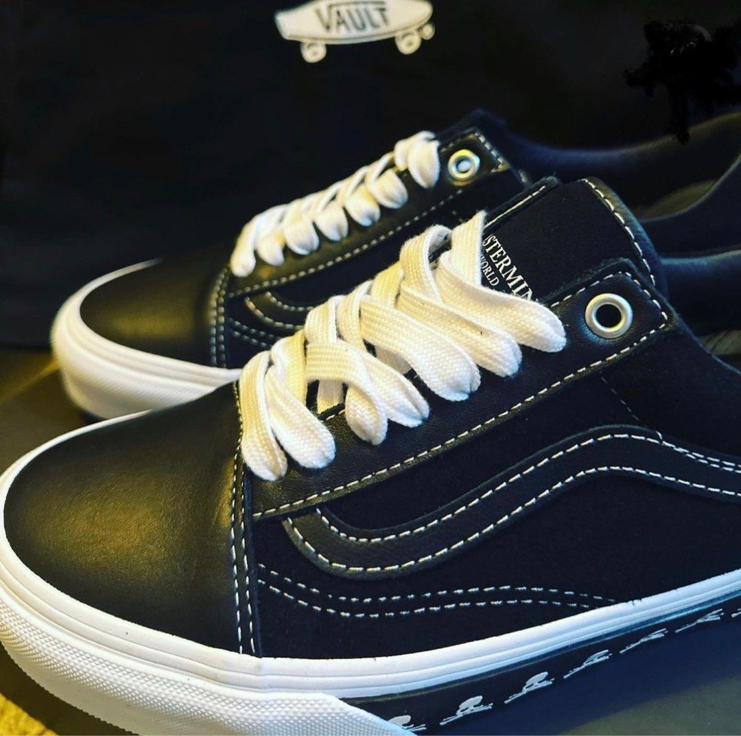 Vans Vault x Mastermind World UA Old Skool, 男裝, 鞋, 波鞋- Carousell