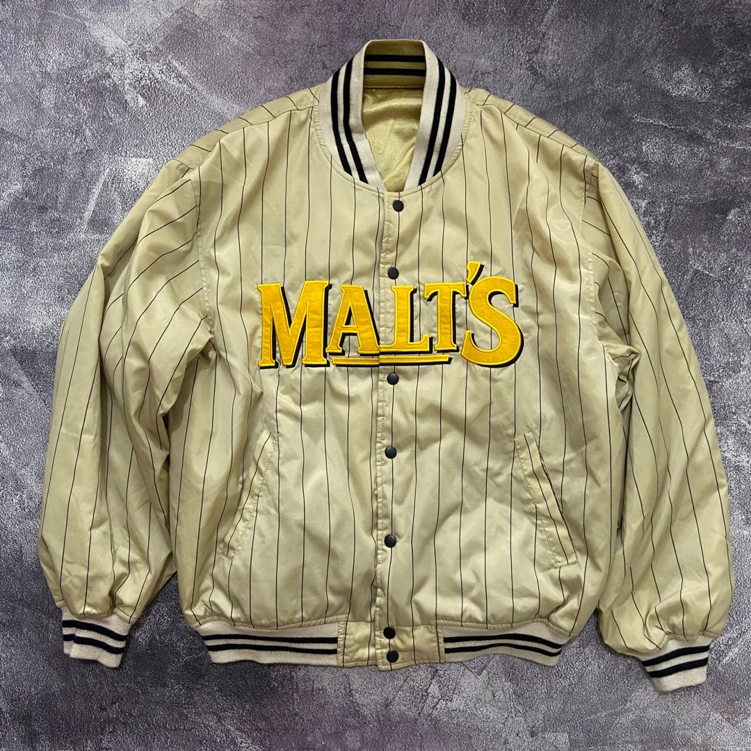 varsity jacket malts reversible varsity mlb varsity starter on Carousell