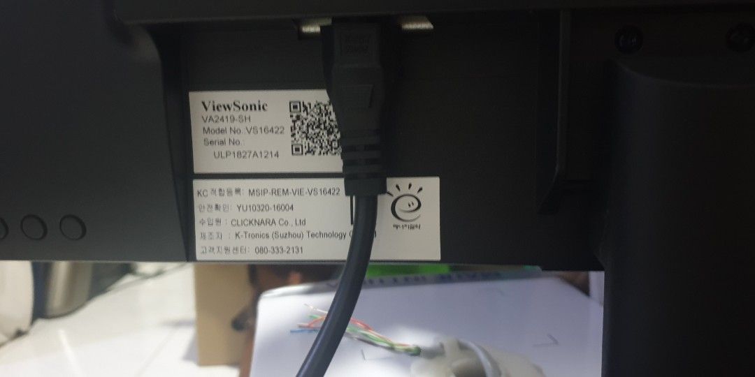 ViewSonic VA2419-Sh 24" Full HD SuperClear IPS Type LED Monitor,60Hz ...