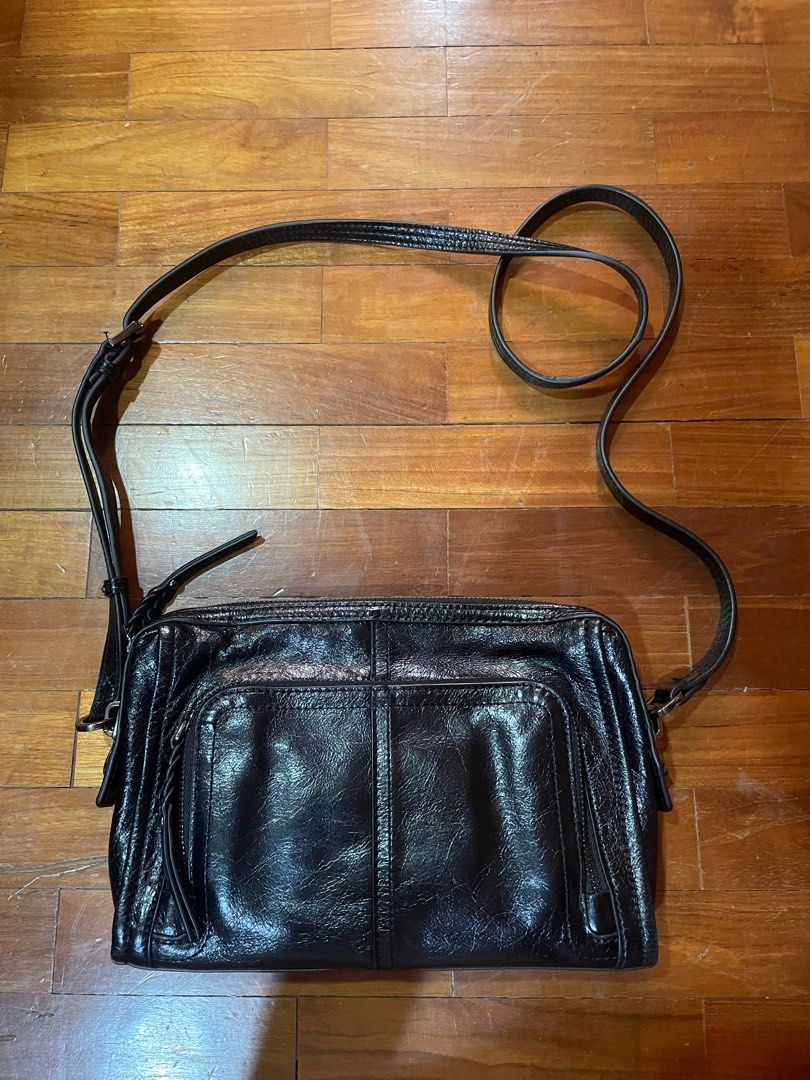 Vince camuto black crossbody cheap