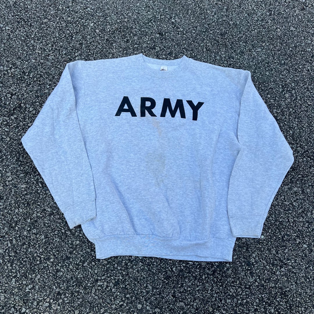 Vintage 90s Army Sweater Pullover