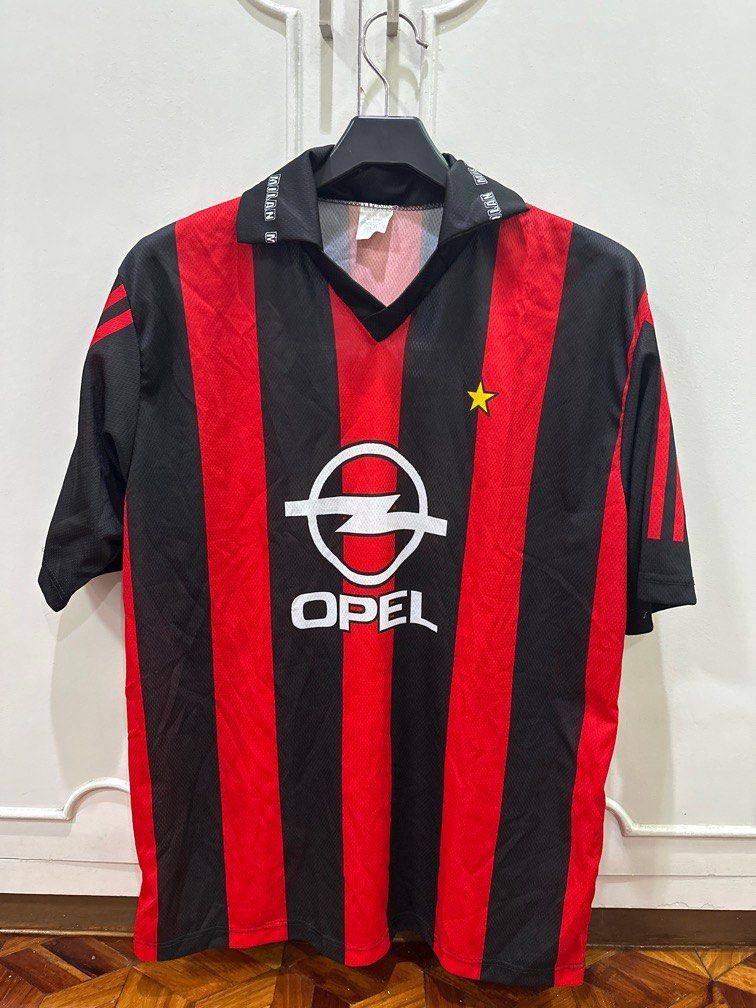 Vintage AC Milan Nesta Jersey on Carousell