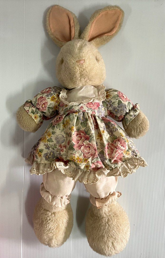 Vintage stuffed on sale easter bunny