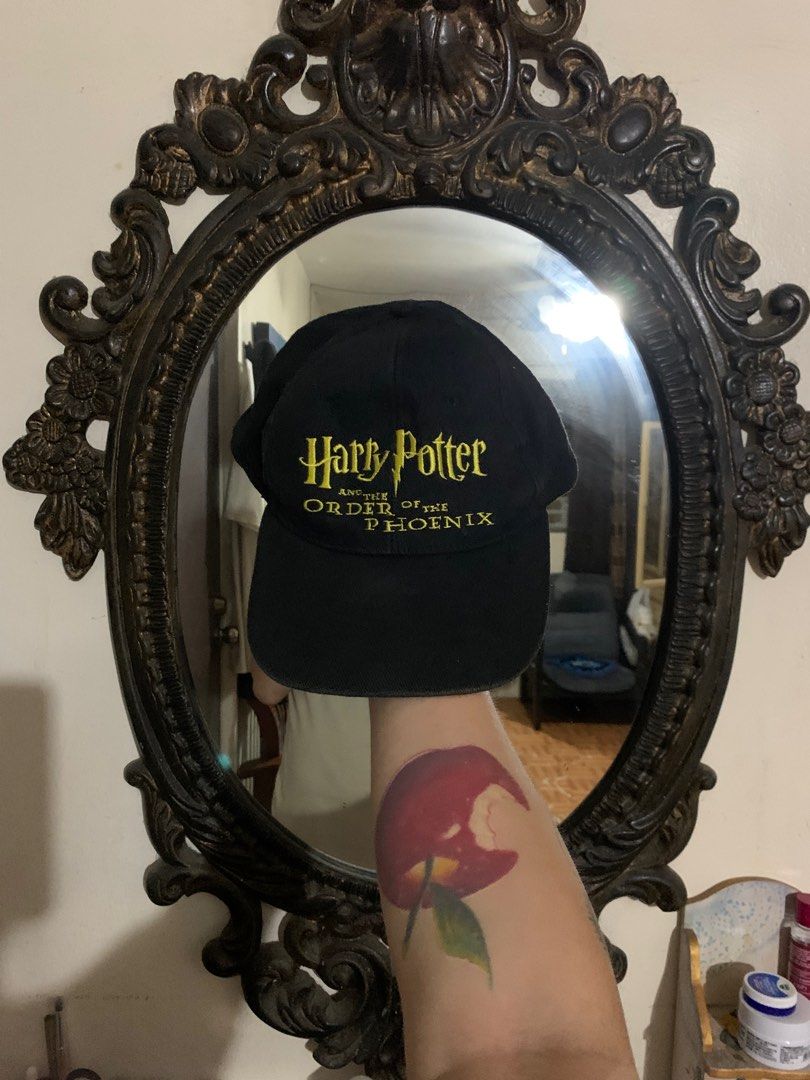 Vintage Harry Potter Promo dadhat (Category: Caps & Hats) located in Caloocan City. Submitted by pibok (Listing ID 1238948252, Image 1). Description: Velcro strap/With faded tag/dated 03/ 550+sf Rfs-Personal collection decluttering Gothic, Movies, promo hat 1st to pay basis.