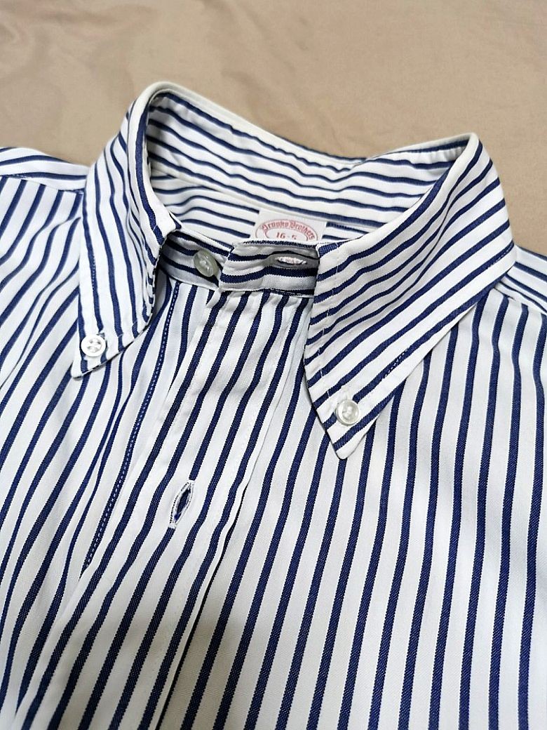 Vintage made in usa brooks brothers stripe shirt (must go), Men's