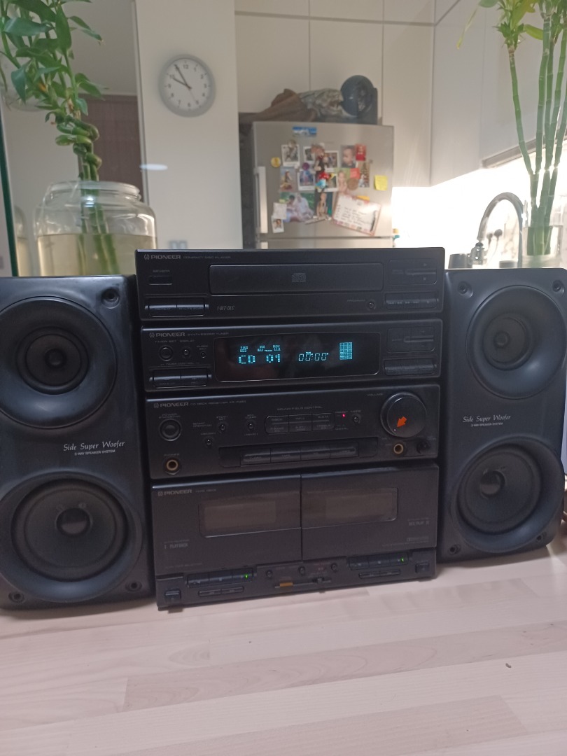 Old pioneer stereo best sale system