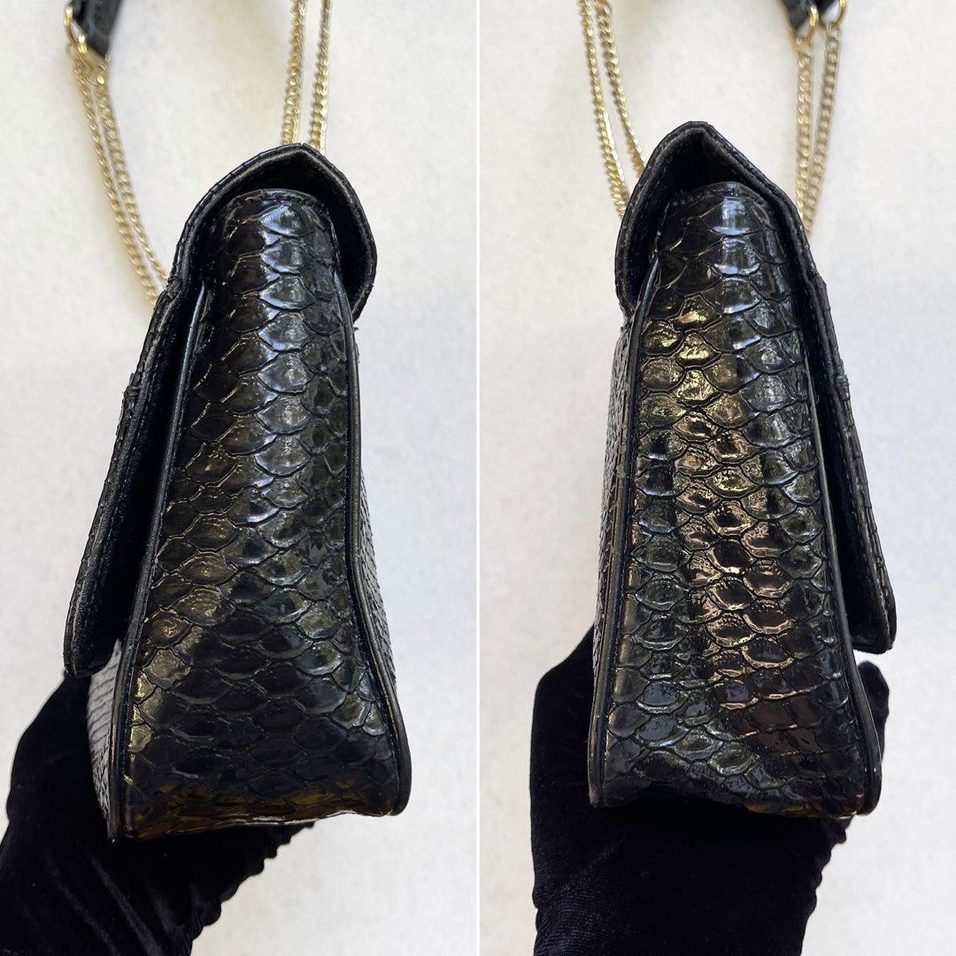Vivienne Westwood Heart Shaped Gold Orb 2way Shoulder Handbag