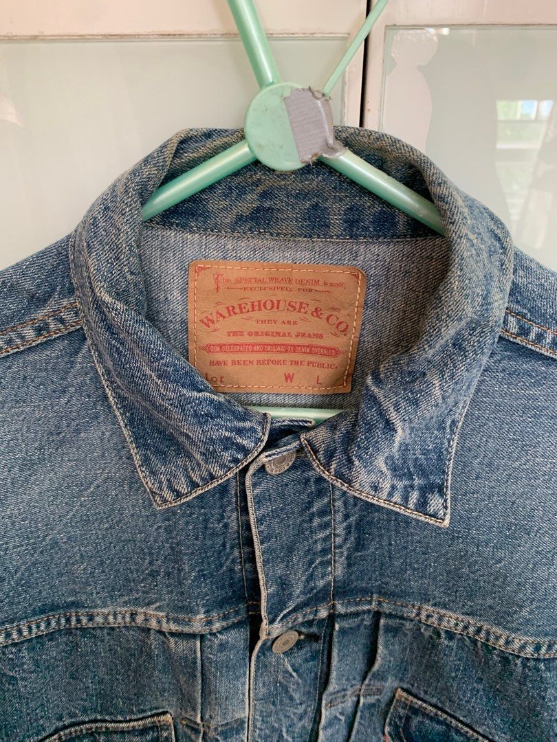 The warehouse denim jacket online