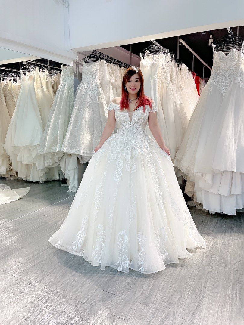 Wedding store gown price