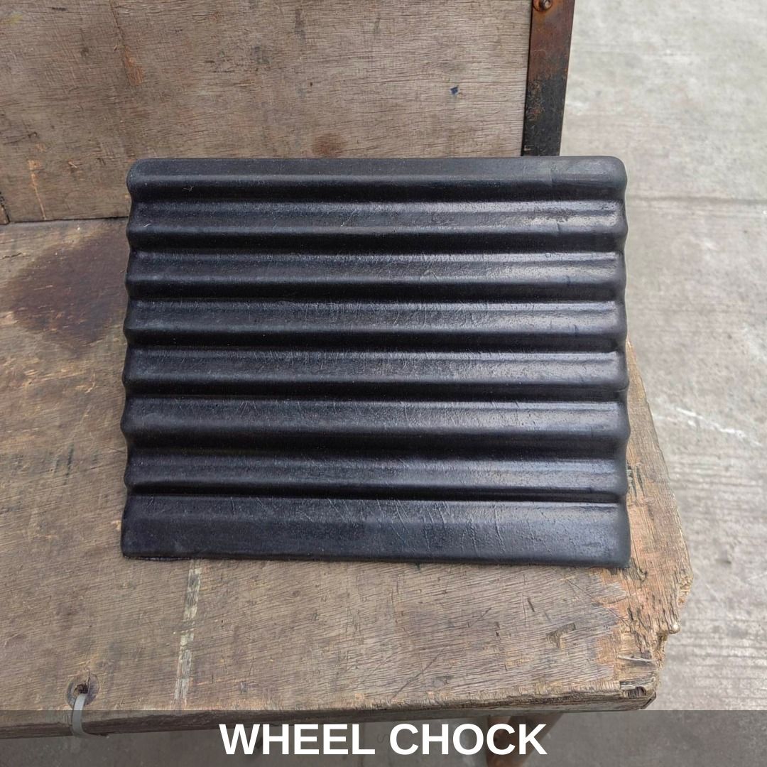 WHEEL CHOCK, Commercial & Industrial, Industrial Equipment on Carousell