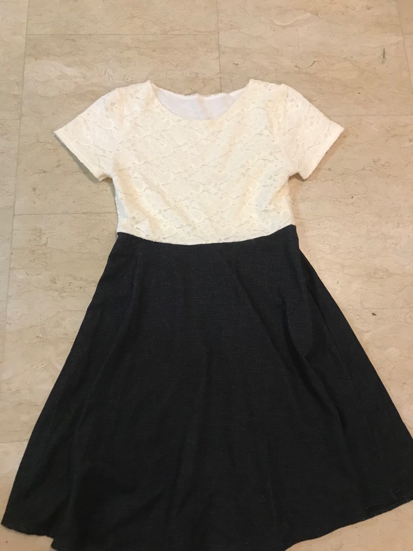 White Lace Dress with skirt, Women's Fashion, Dresses & Sets, Dresses on  Carousell