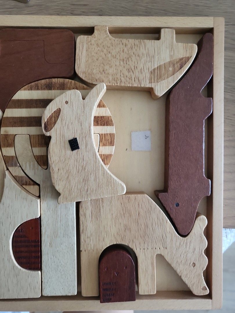 Bub wooden animal puzzle discount