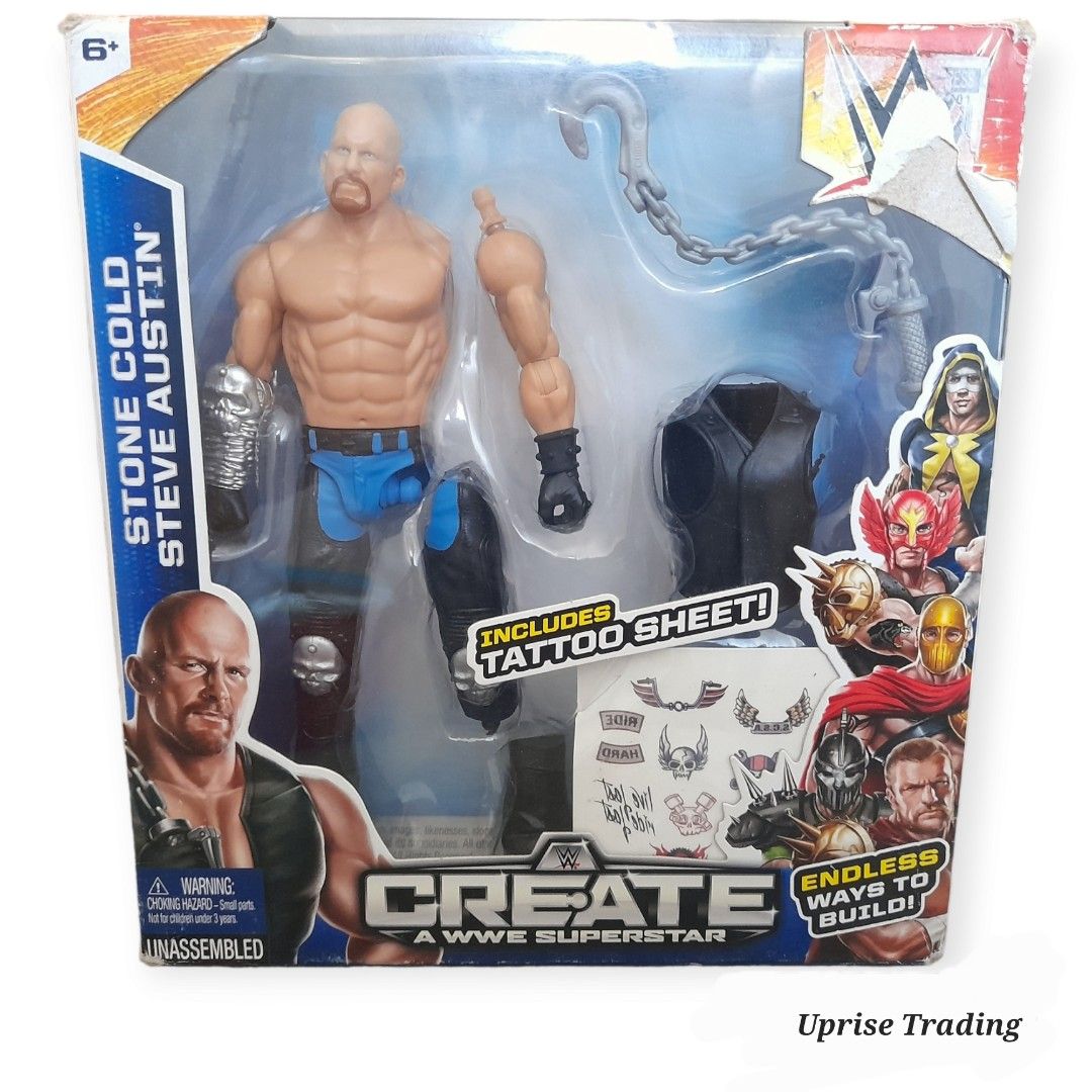 WWE TOYS articulated create superstar action figure collectible toy on