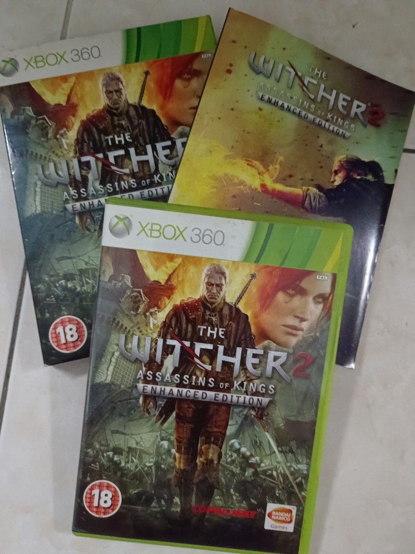 Xbox 360 The Witcher 2 Assasins of Kings Enhanced Edition, Video Gaming,  Video Games, Xbox on Carousell