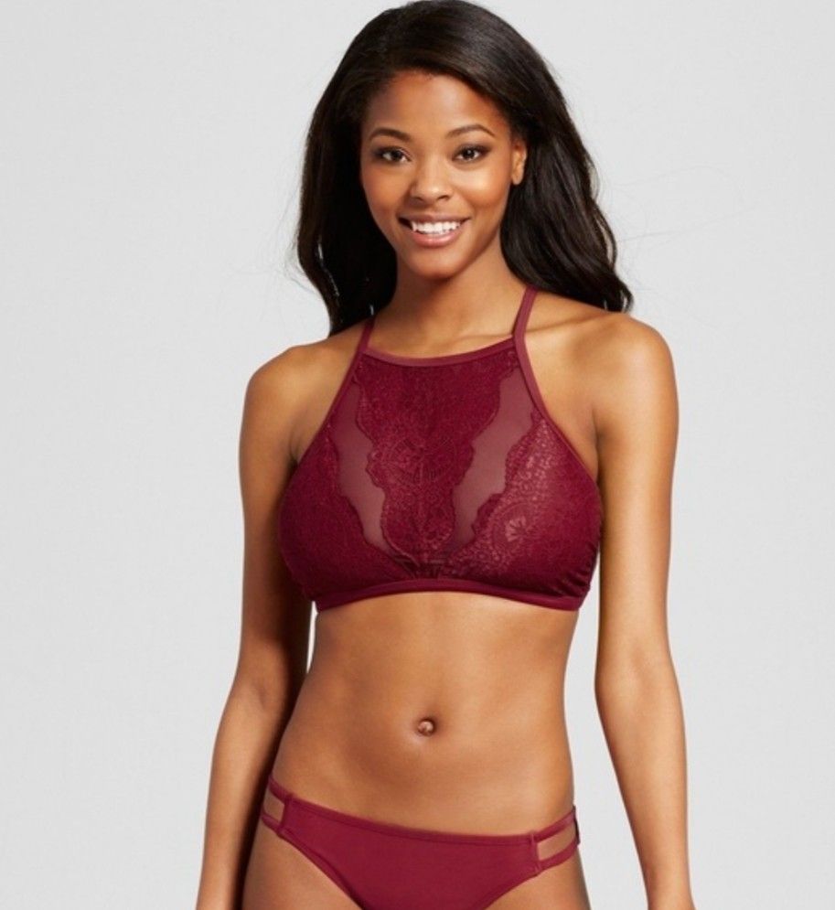 Xhilaration high cheap neck bralette
