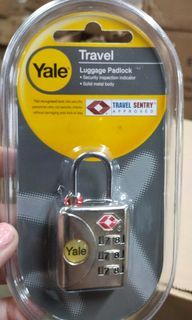 Yale TSA Travel Luggage Padlock 32mm #YTP1/32/119/1
