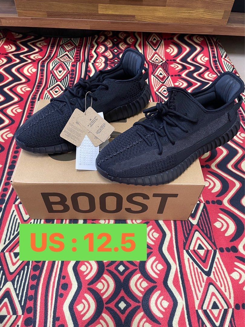 YEEZY BOOST 350 V2 Grey HQ4540 全新 US12.5 英國ADIDAS官網貨