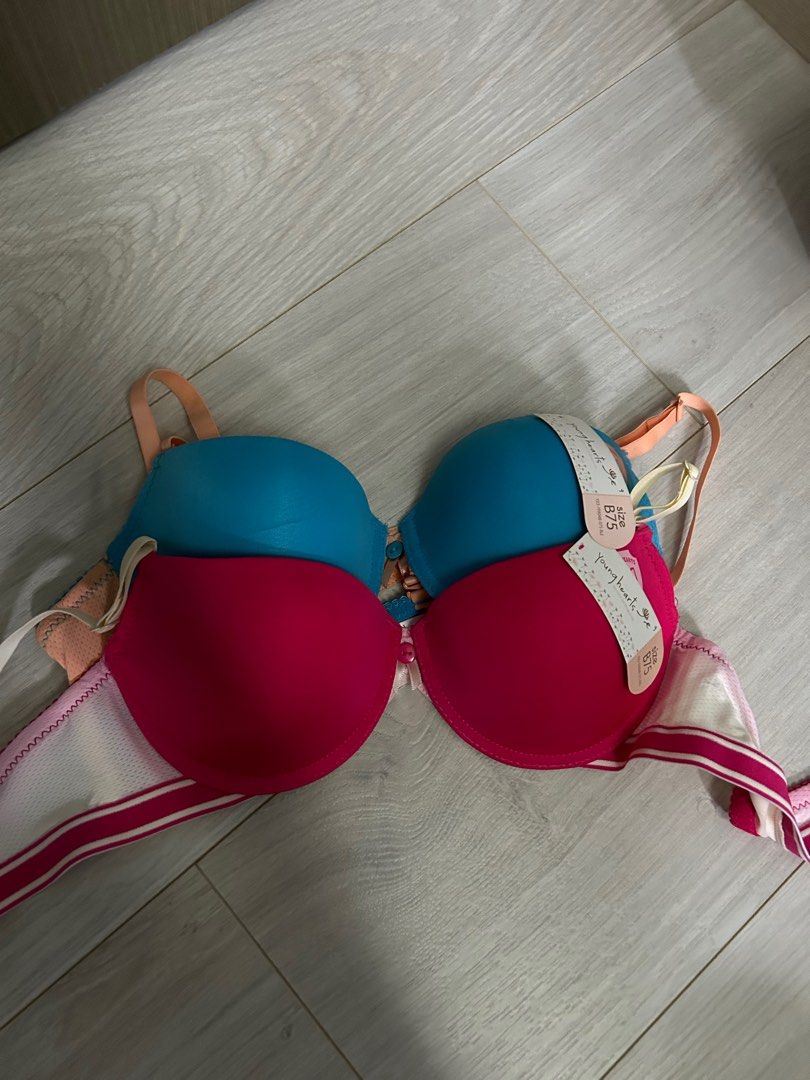 Bra size 75B - $5each, Women's Fashion, New Undergarments & Loungewear on  Carousell