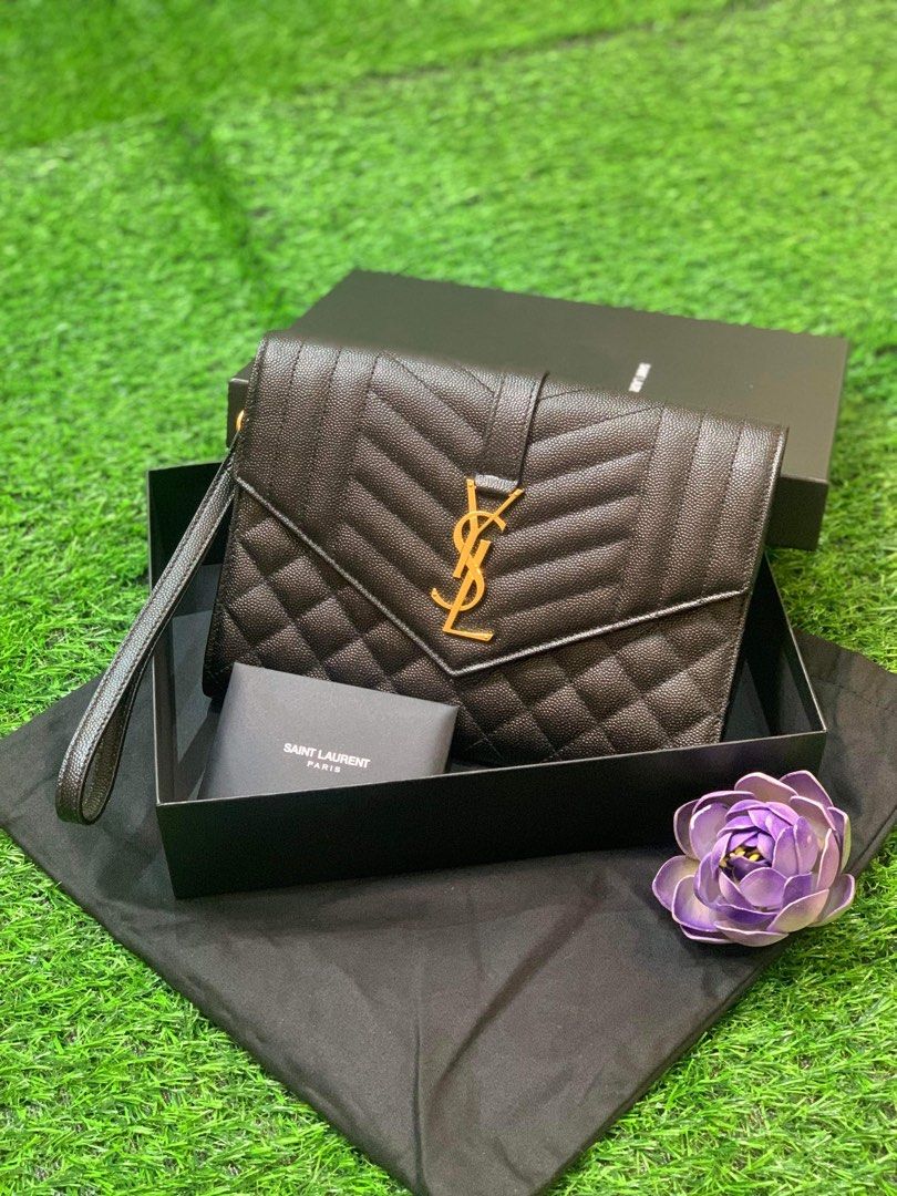 YSl WOC Medium Black Luxury Bags Wallets on Carousell