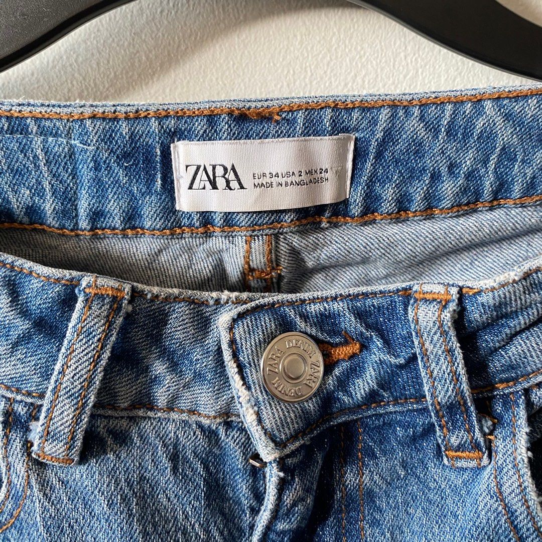 Zara flare jeans on Carousell