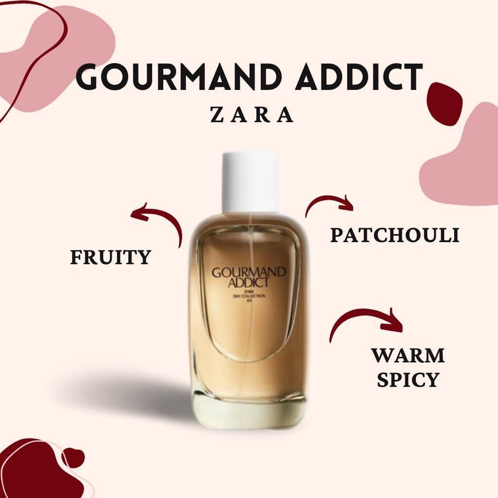 Zara Gourmand Addict 90ML edt, Beauty & Personal Care, Fragrance ...