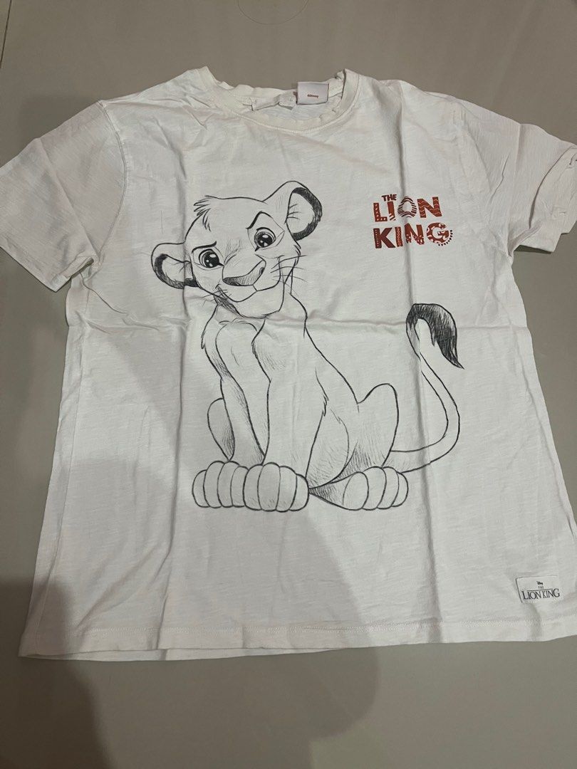 T shirt roi clearance lion femme zara