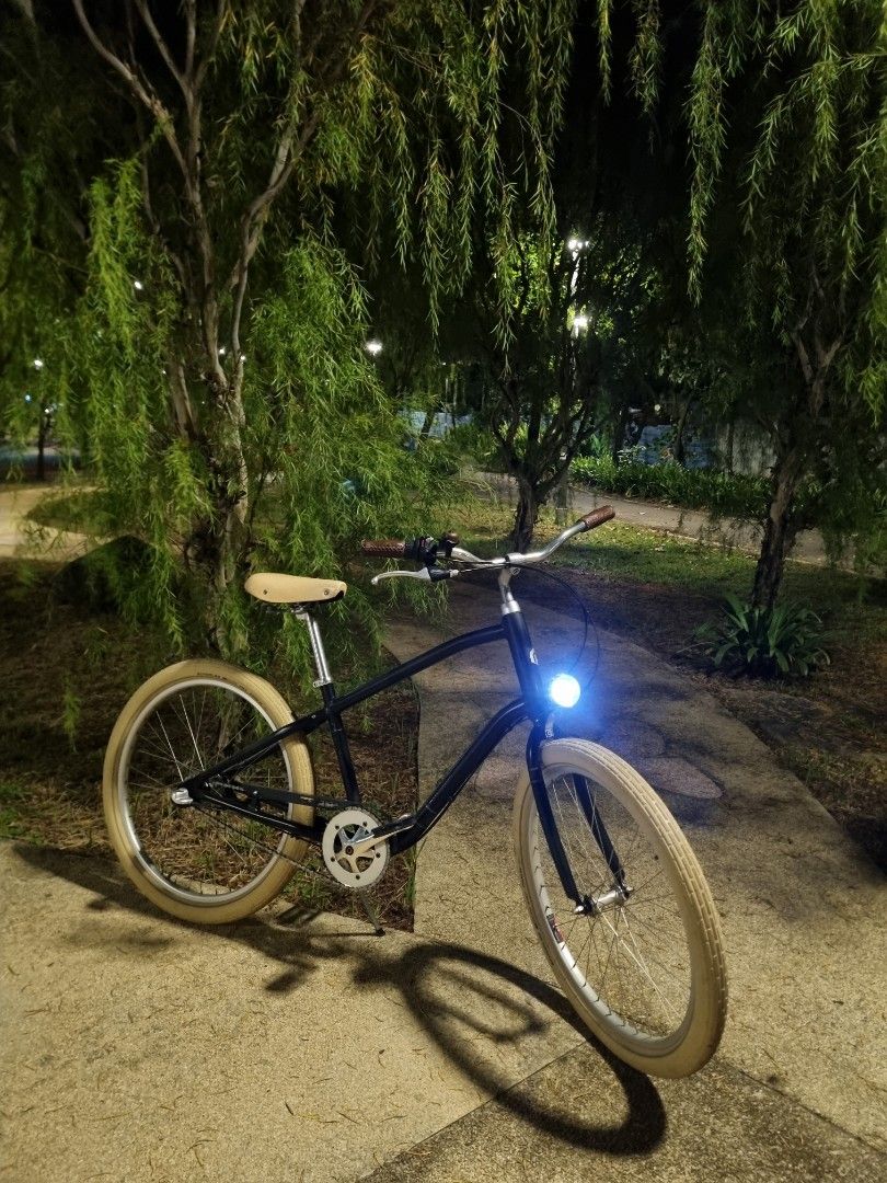Polygon town 3 sales beach cruiser bike