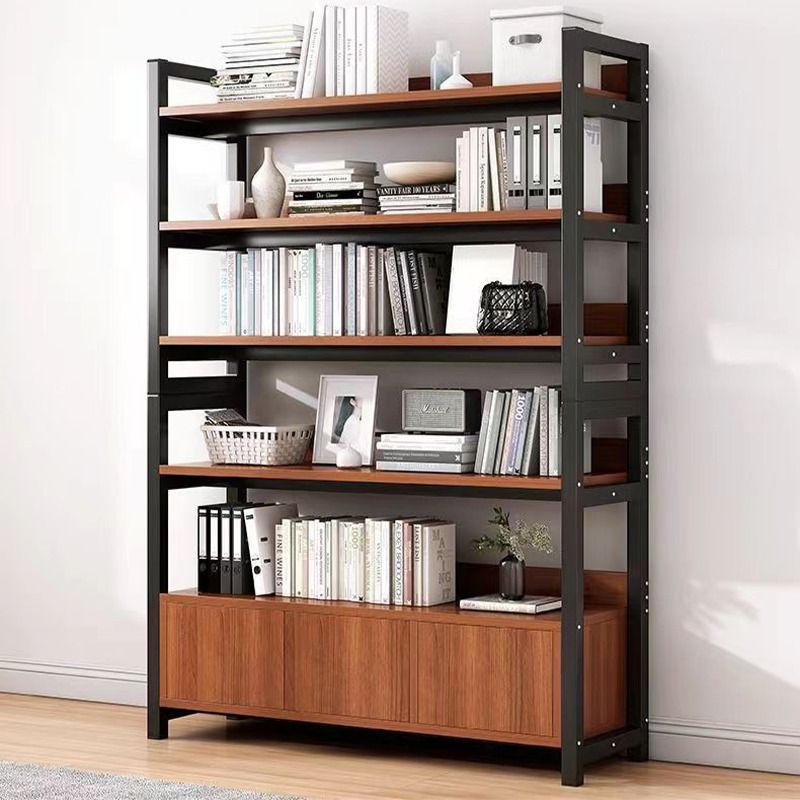 100/120CM Book Cabinet Free Install Book Shelf Display Cabinet Book ...