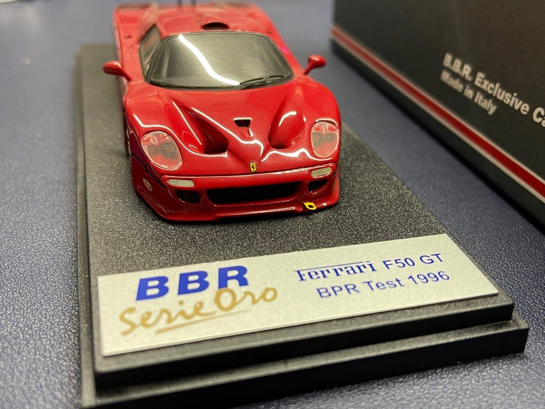 1/43 BBR Ferrari F50 GT model car, Hobbies & Toys, Toys