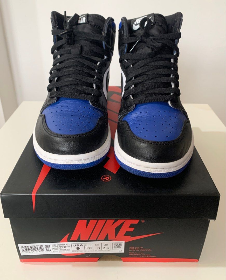 Jordan 1 on sale game royal 2020