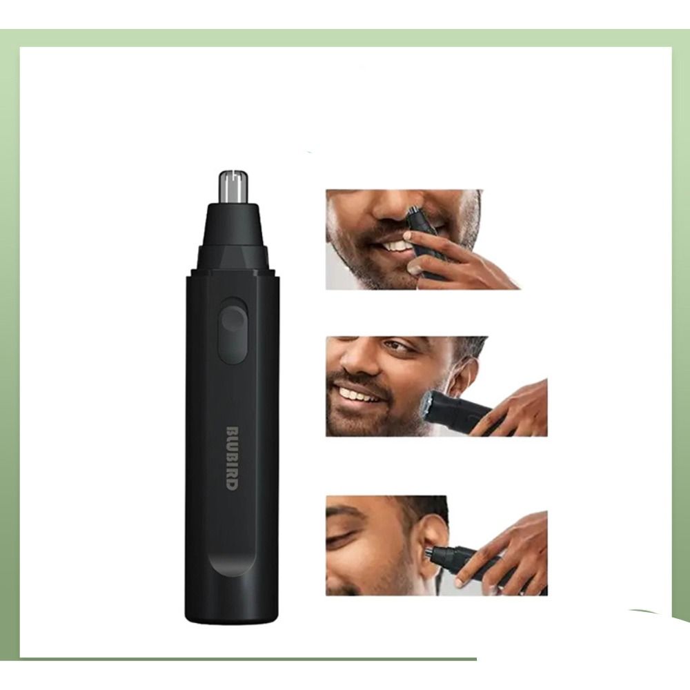2 in 1 Nose Hair Trimmer USB Premium Ear Brow Moustache and Beard